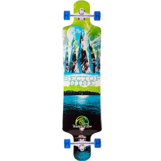 SECTOR9 Faultine green 100.5cm - complete