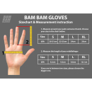 BAMBAM Longboard Leder Handschuhe (Slidegloves) - Classic Black
