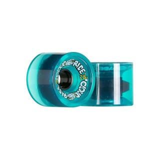 CLOUD RIDE Cruisers Clear Turquoise 69mm 78A - set of 4