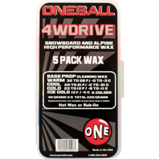 ONEBALL 4WD 5 PACK SNOW WAX