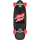 SANTA-CRUZ Flamed Not a Dot Cut Back Surf Skate X Carver 29.95" (76cm)