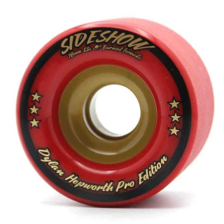 Zak Maytum Wheels SideShow Dylan Hepwoth Pro 70mm 83a Red  /Set of 4