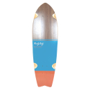 NINETYSIXTY Minifish Surfskate 76cm - deck